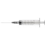 Siringa ipodermica 5 ml inj/light con cono luer centrale con ago 21g - 100 pz.