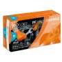 Guanti in nitrile arancione senza polvere glovely biosafe pf tech orange - 50 pz