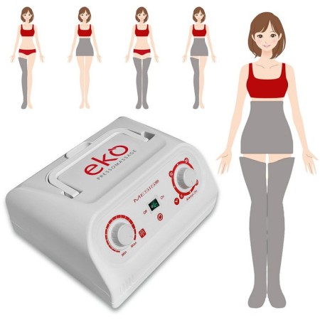Pressoterapia pressomassage ekò dotazione advance (2 gambali + kit slim body)