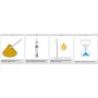 Test rapido veterinario cpv+ccv+giardia per parvovirus, coronavirus, giardia - 10 test