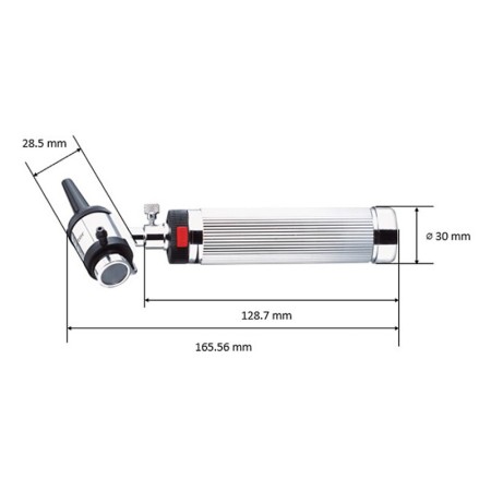 Otoscopio riester uni i - xl 2,5v - manico c - 2010-201