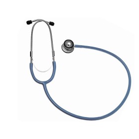 Riester duplex aluminum stethoscope - pediatric - blue
