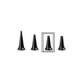 Speculum riutilizzabile (nero) per otoscopi beta200, k 180, mini3000, mini3000 f.o. - Ø 4mm