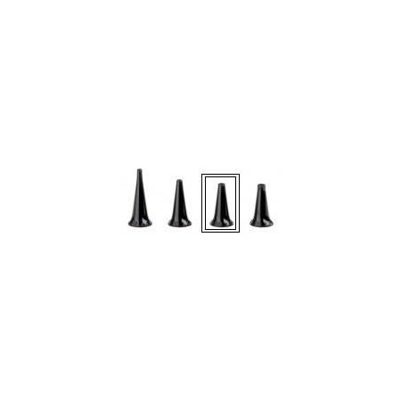 Speculum riutilizzabile (nero) per otoscopi beta200, k 180, mini3000, mini3000 f.o. - Ø 4mm