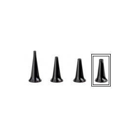 Speculum riutilizzabile (nero) per otoscopi beta200, k 180, mini3000, mini3000 f.o. - Ø 5mm