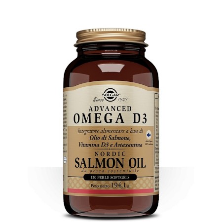 Solgar advanced omega d3 120 perle softgels