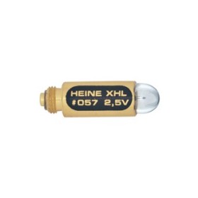 Lampadina di ricambio xhl xenon alogena 057 - 2,5v per specchietto laringeo ritto