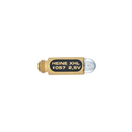 Lampadina di ricambio xhl xenon alogena 057 - 2,5v per specchietto laringeo ritto