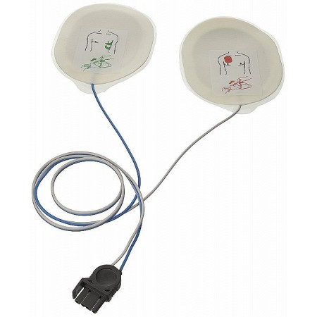 Coppia di piastre per defibrillatore physio-control lifepak 10 - 1 coppia f7952w