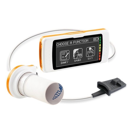 Spirometro portatile mir spirodoc con saturimetro e software mir spiro
