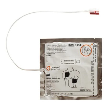 Coppia di piastre per cardiac science g3 elettrodi adulto