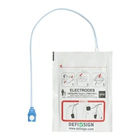 Coppia di piastre schiller fred pa-1/ defisign life elettrodi adulti