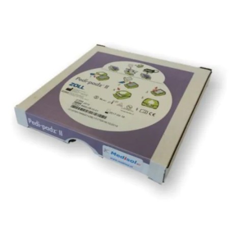 Coppia di piastre zoll pedi-padz ii