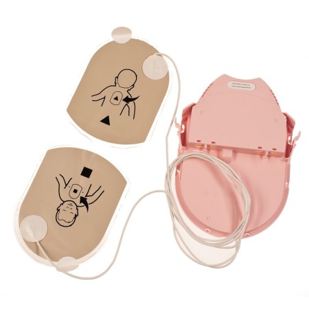Pad/pak pediatrico per dae heartsine samaritan batteria ed elettrodi