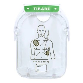 Par de palas para desfibrilador externo automático (dea) philips hs1 heartstream para adultos
