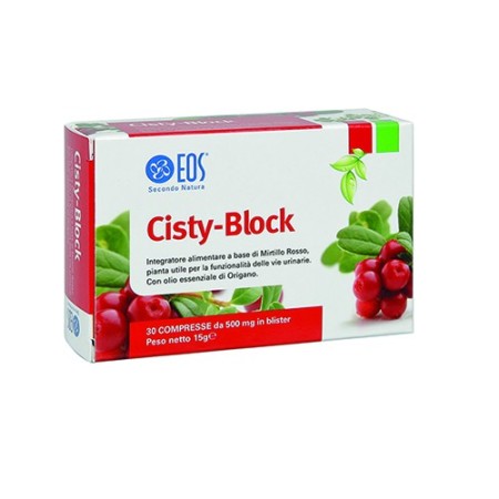 Eos cisty-block 30 compresse da 500 mg