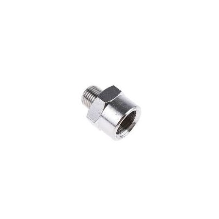 Raccordo per torrette flussimetriche e attacchi afnor doppio filetto (e=1/4f; u=9/16m)