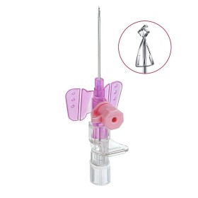 Igły kaniulowe dwustronne b.braun vasofix safety 22gx25mm niebieskie, z fep - 50 szt.