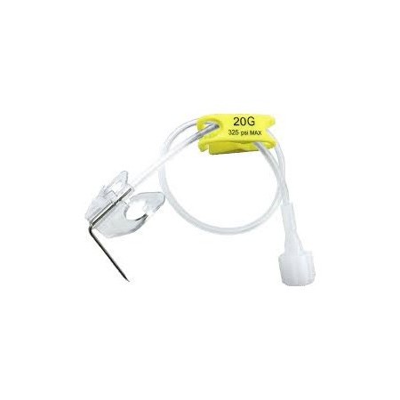 B.braun surecan aghi di huber non carotanti con alette 20gx20mm - 15 pz.