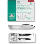 Lame bisturi monouso sterili heinz herenz carbon steel n° 13 - 100 pz.