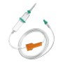 Deflussore b.braun intrafix safeset 180cm - 10 pz.