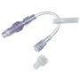 Valvola a membrana con prolunga b. braun caresite - 100 pz.
