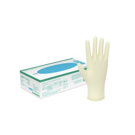 Luvas de látex sem pó vasco sensitive - tamanho p - 100 unidades.