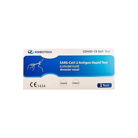 Test tampone rapido covid 19 wizbiotech ad uso domestico