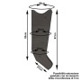Pressoterapia pressomassaggio mesis plus+ dotazione advance (2 gambali + kit slim body)