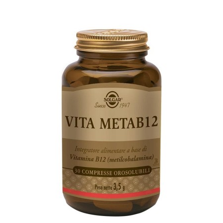 Solgar vita metab12 30 compresse orosolubili