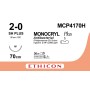 Monocryl plus suture 2-0 mcp4170h sh 70 cm viola- 2/0 ago 26 mm - confez. da 1 sutura