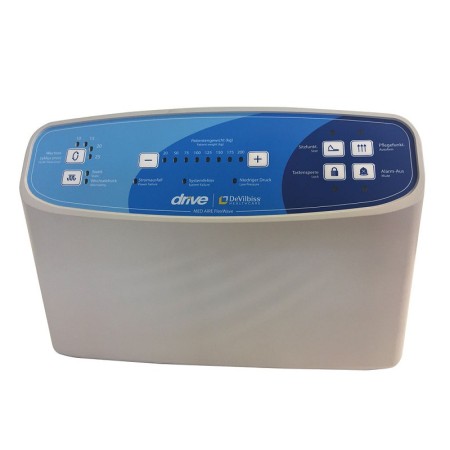 Kit antidecubito med air flexwave con materasso ad elementi intercambiabili e compressore con regolazione