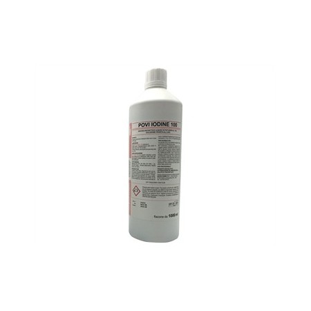 Povi-iodine 100 antisettico - 1000 ml - biocida - commercializzazione solo in italia
