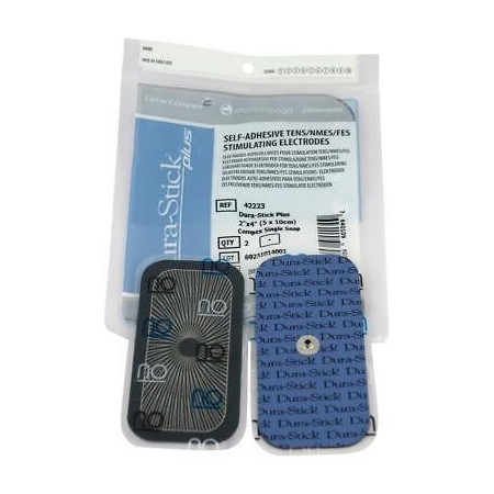 Elettrodi a bottone compex dura-stick plus 5x10 cm - 2 pz.