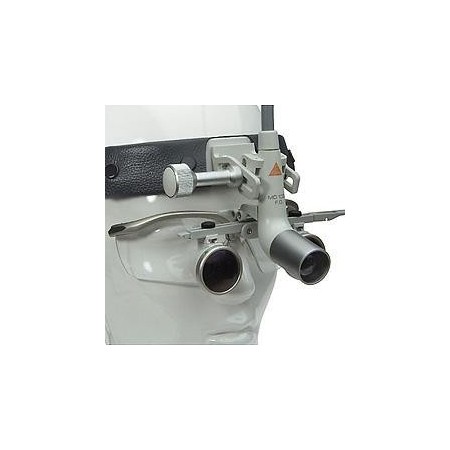 Lampada frontale heine md 1000 a f.o. con caschetto professional l
