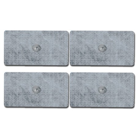 Elettrodi a clip per elettrostimolazione e tens 45x80 - 4 pz.
