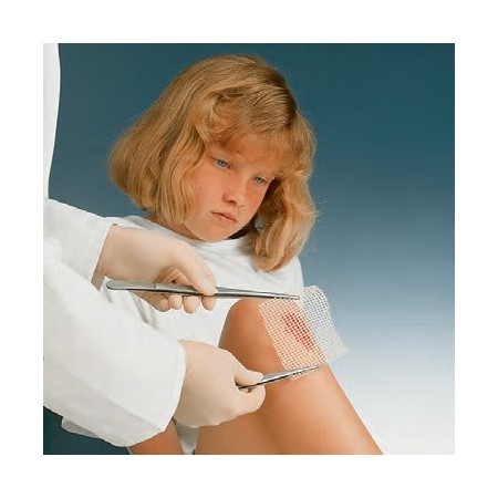 Grassolind medicazione in cotone con pomata grassa 7,5 x 10 cm - 10 pz.