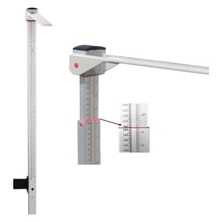 Statimetro telescopico per bilance wh200 wunder e per installazione su muro