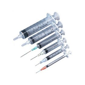 Spritzen mit terumo nadel 3 ml - 21gx1/2 - 100 stück