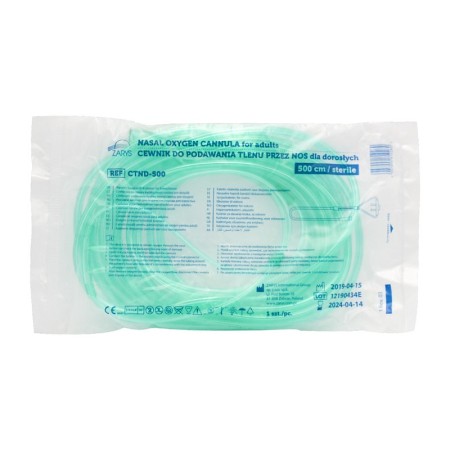 Cannula nasale adulti retronucale con tubo ossigeno 5 metri