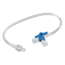 B.braun discofix robinet 3 voies avec rallonge 25 cm - 10 pcs.