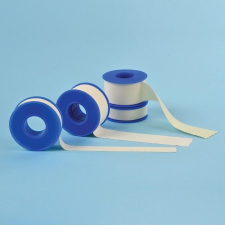 Rocchetto di cerotto in tessuto bianco sensiplast 5 cm x 5 m - 6 rotoli