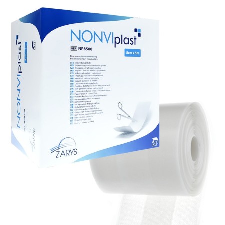 Cerotto in tnt con medicazione nonviplast 8 cm x 5 m - 1 pezzo