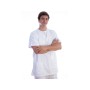 Casacca - cotone/poliestere - unisex - taglia m bianca