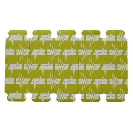 Elettrodi a francobollo per ecg fiab 23x34 mm f3001ecg radiotrasparenti - conf. 100 pz.