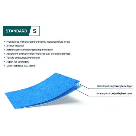 Telo sterile in tnt 90 x 150 cm