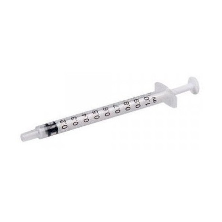 Siringhe senza ago 1 ml tubercolina, luer slip concentrico - mdss01se - conf. 100 pz.