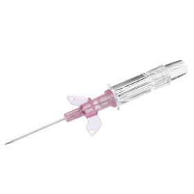 B.braun introcan 20g-32mm 1-cestné kanylové jehly růžové, s ploutvemi, vyrobené z pur - 50 ks.