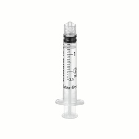 B.braun omnifix spuit 2 ml luer lock - 100 stuks.