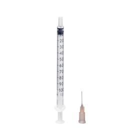 Siringa b.braun omnifix insulina 1ml-100 u.i. ago 26gx12 mm - 100 pz.